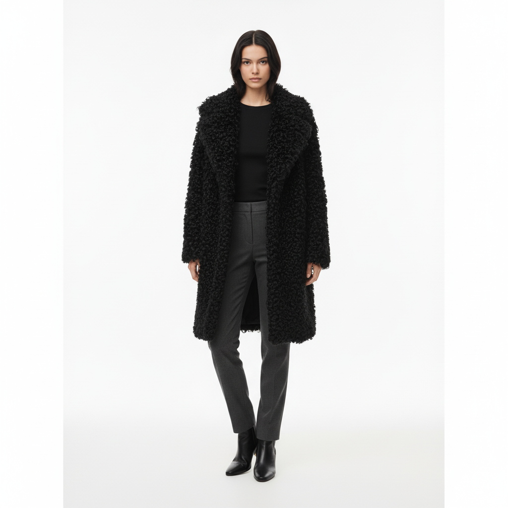Abrigo Lh - Negro - Mujer