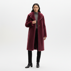 Abrigo Lh - Dark Pink - Mujer