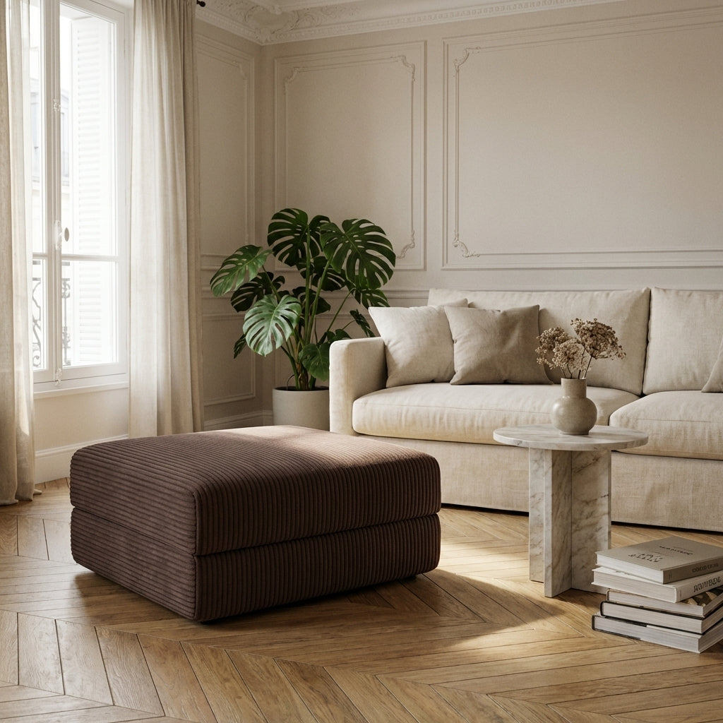 Lincoln Pouf - Corduroy