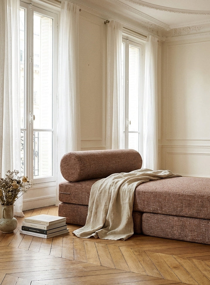 Méridienne Coco - 3 Places - Tweed