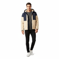 Blouson Sherpa K-Way Samson 4.0 Orsetto - Marine/Ecru