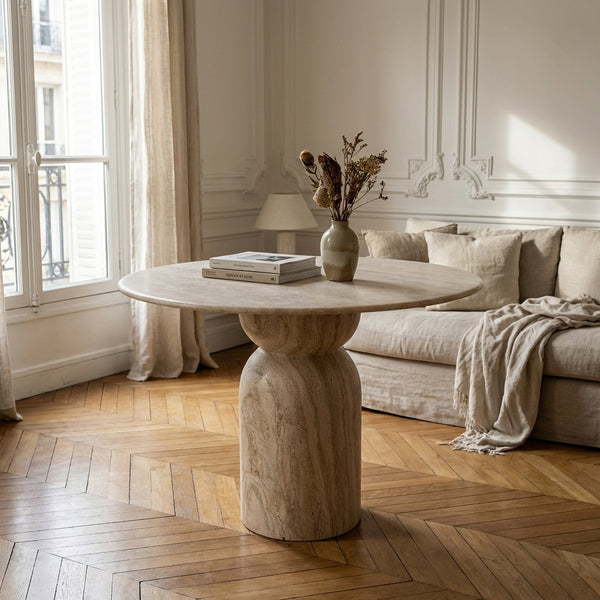 Travertine Table