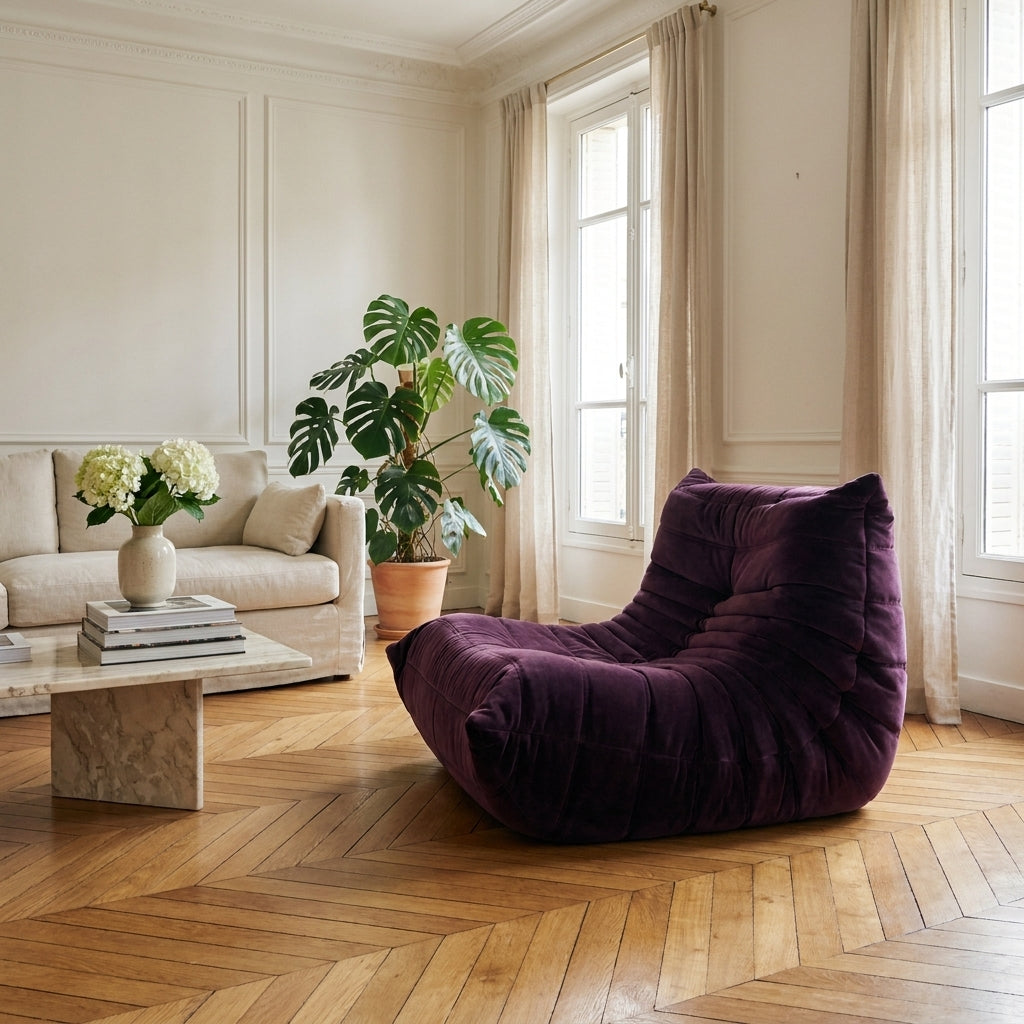 Chauffeuse Togo Violette