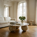 Table Basse En Marbre Calacata Viola