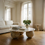Table Basse En Marbre Calacata Viola