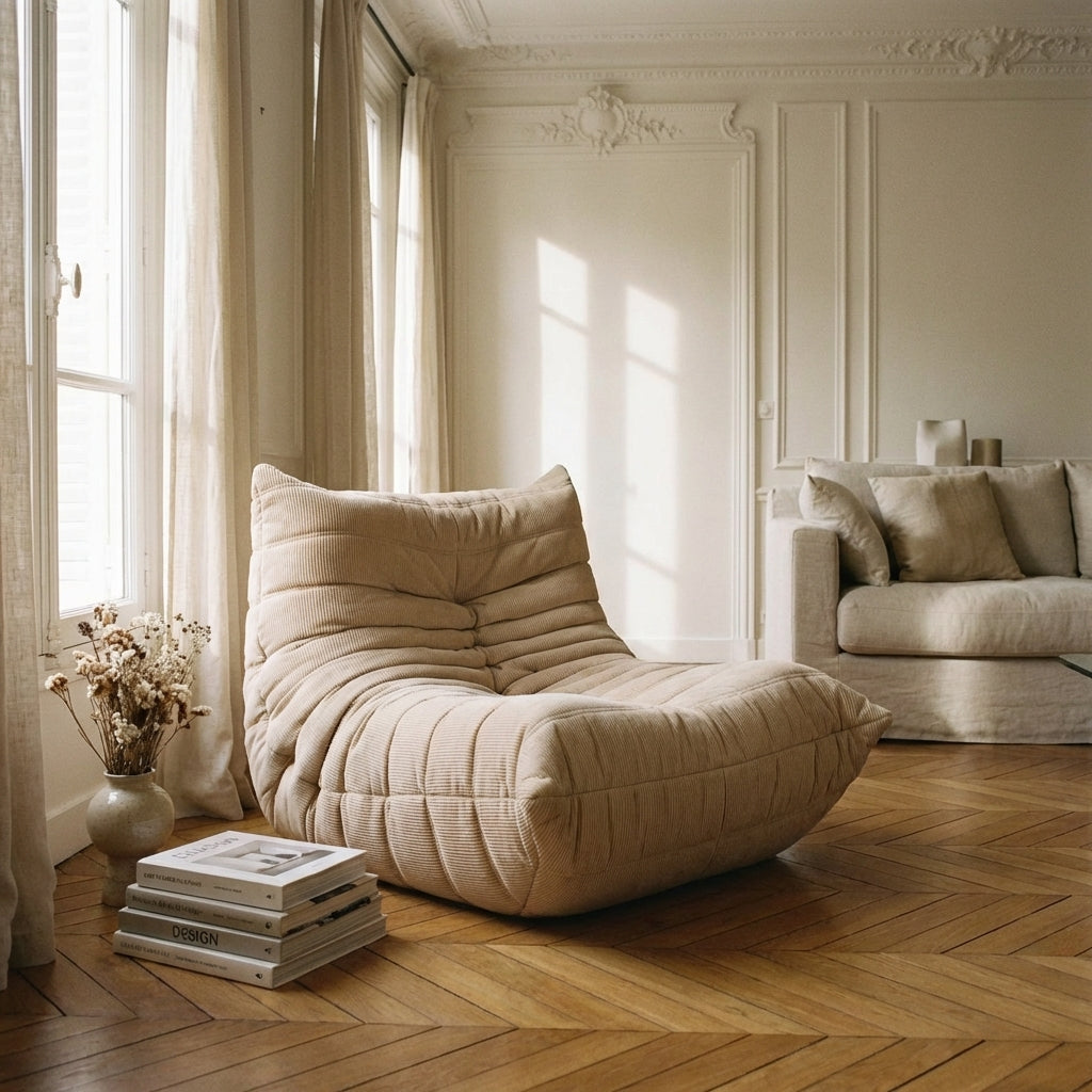 Chauffeuse Togo Beige