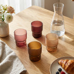 Moka Delice - 12 Verres À Eau - Verre Teinté - Multicolore - 27Cl - Luminarc