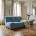 Sofá de 2 plazas Kali azul de Michel Ducaroy para Ligne Roset