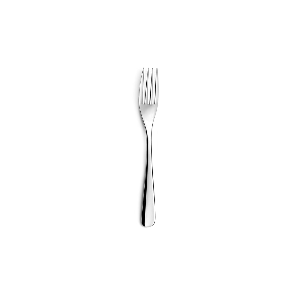 Iris - Set De 6 Fourchettes Gâteau - Acier Inoxydable - Inox