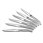 Virgule - Set 6 Couteaux Steak - Acier Inoxydable - Inox