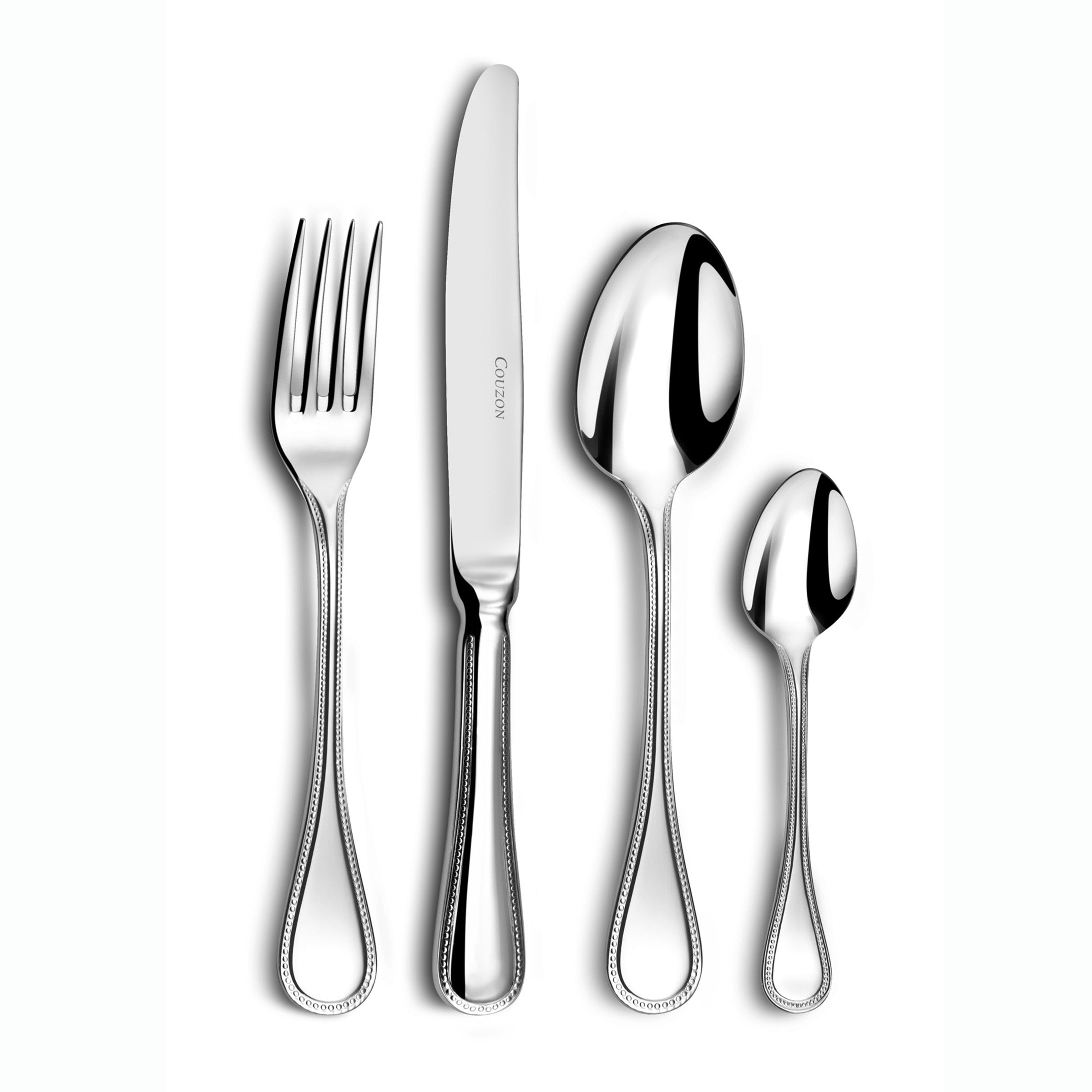 Le Perle - Ménagère 50 Pièces - Acier Inoxydable - Inox