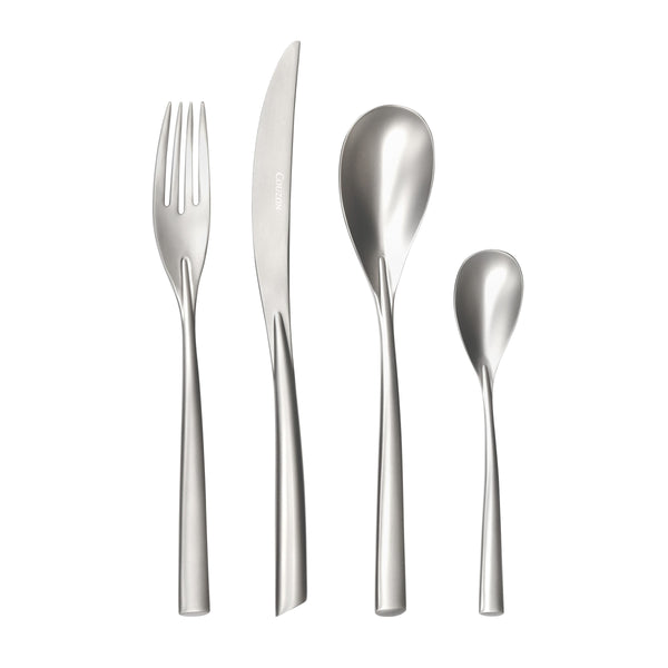 Distingo Velvet - Ménagère 24 Pièces - Acier Inoxydable - Inox