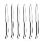 Virgule - Set 6 Couteaux Steak - Acier Inoxydable - Inox