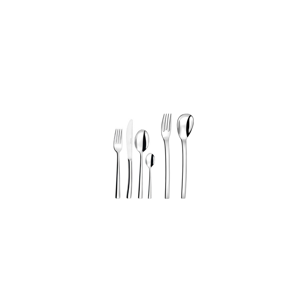 Zest - Ménagère 50 Pièces - Acier Inoxydable - Inox