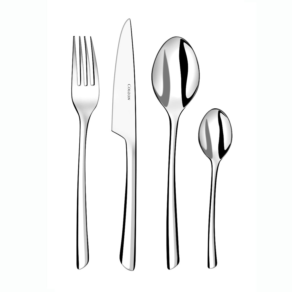 Quel Délice - Ménagère 24 Pièces - Acier Inoxydable - Inox