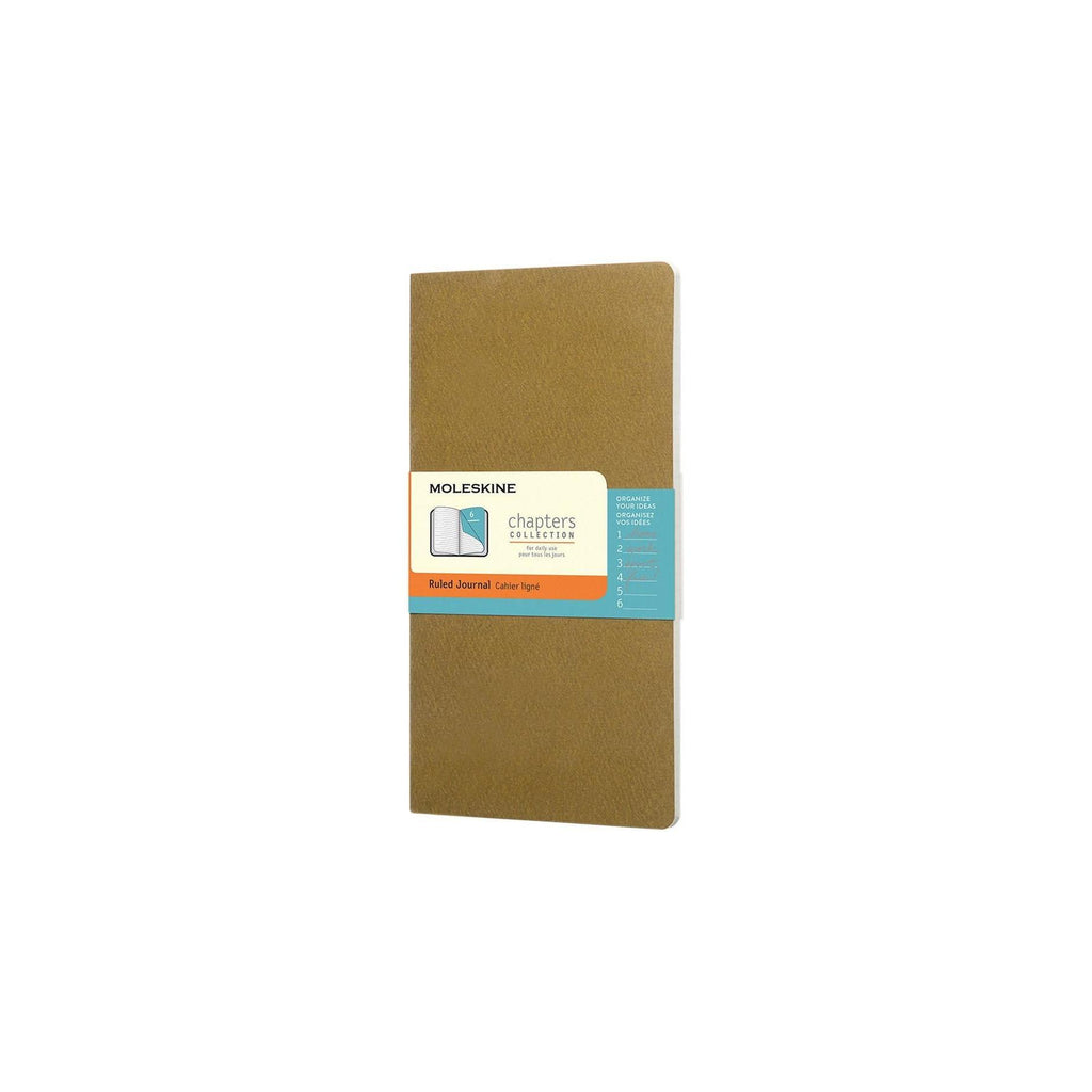 Ruled Notebook - Medium - Olive Green