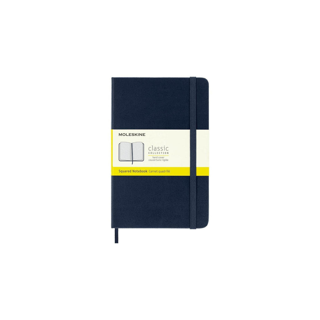 Squared Notebook - Medium - Sapphire Blue