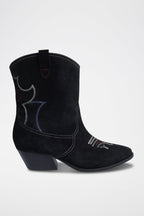 Berenice - Nubuck Ankle Boots Black