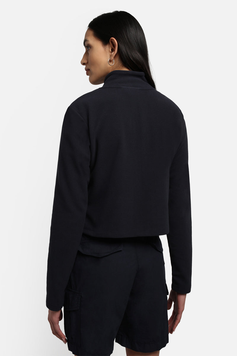Sudadera Corta T-Morgex W Azul Marino - Mujer
