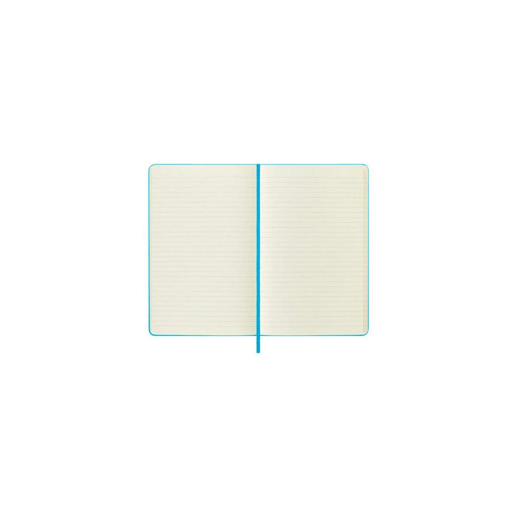 Carnet Ligné (Ruled Notebook) - Large - Bleu Turquoise