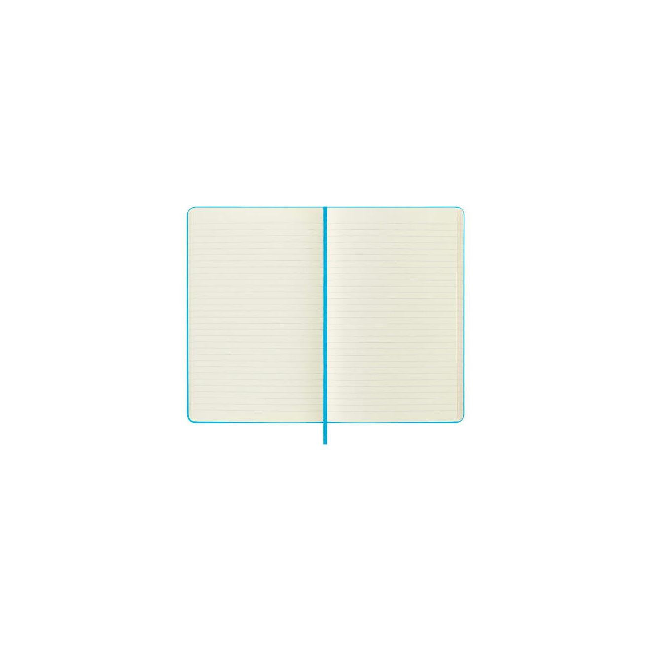 Carnet Ligné (Ruled Notebook) - Large - Bleu Turquoise