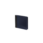 Portefeuille En Cuir Classique - Bleu Marine