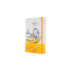 Carnet Ligné (Ruled Notebook) Wizard Of Oz - Large - Édition Limitée - Blanc Et Jaune