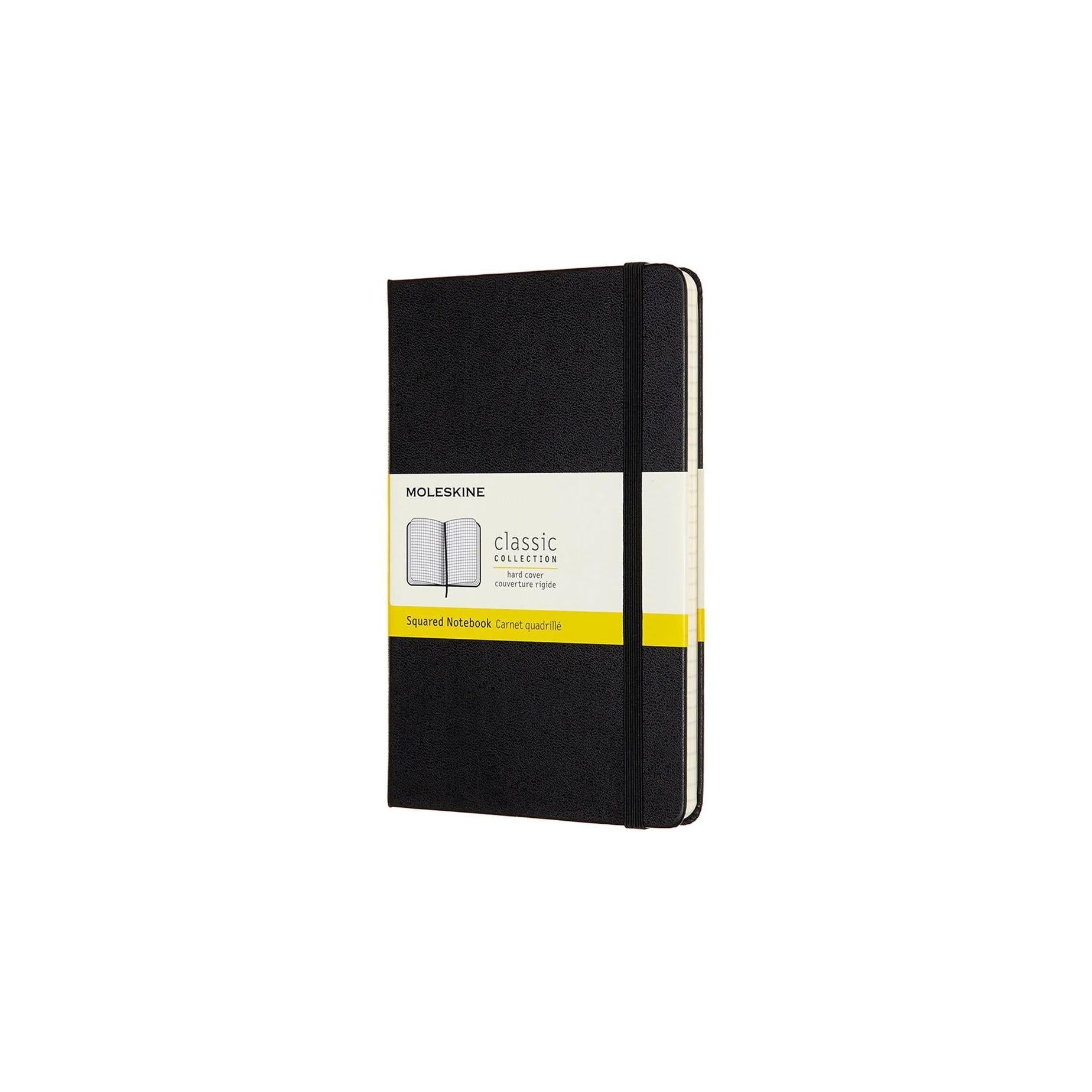 Squared Notebook - Medium - Black