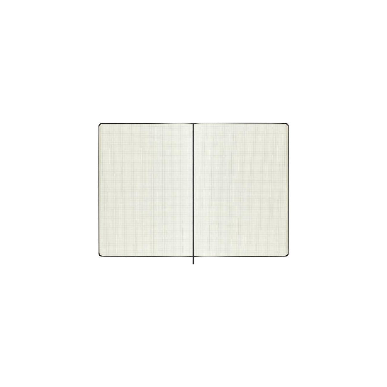 Squared Notebook - A4 - Hardcover - Black