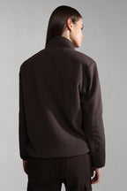 Sweat T-Rappel Marron Foncé - Femme