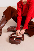 Bottes En Cuir Hildie - Marron