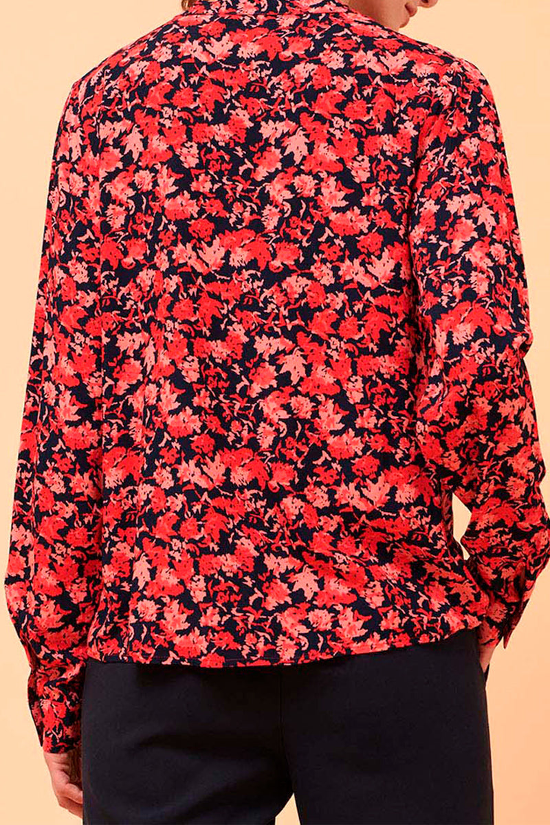 La Fée Maraboutée - Cadojac Black And Red Blouse