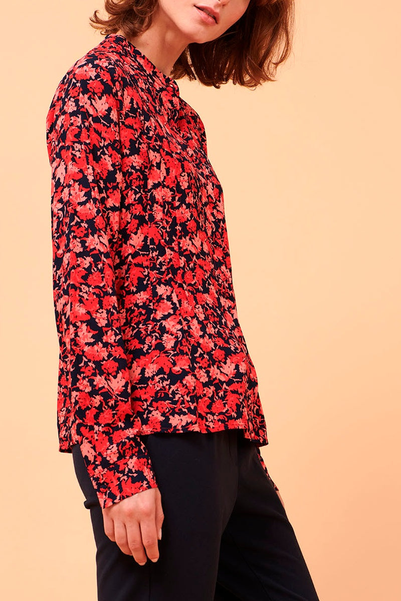 La Fée Maraboutée - Cadojac Black And Red Blouse