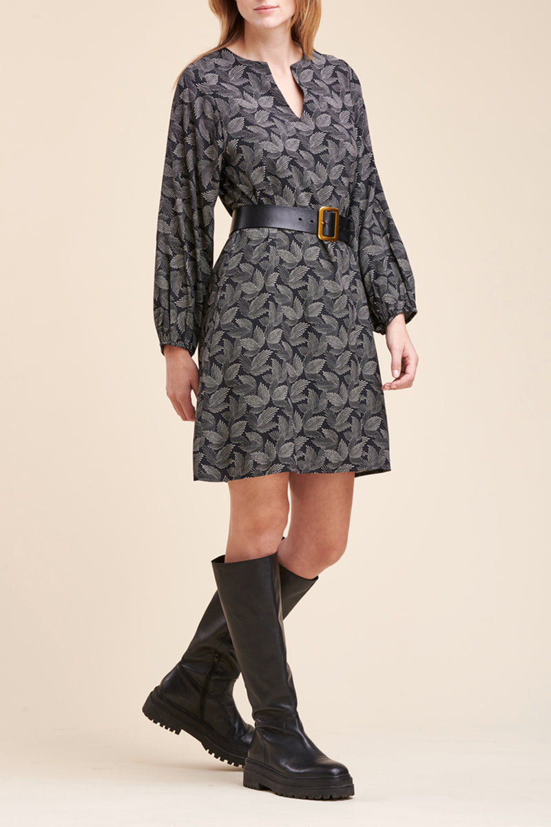 La Fée Maraboutée - Robe Droite Celena Noir