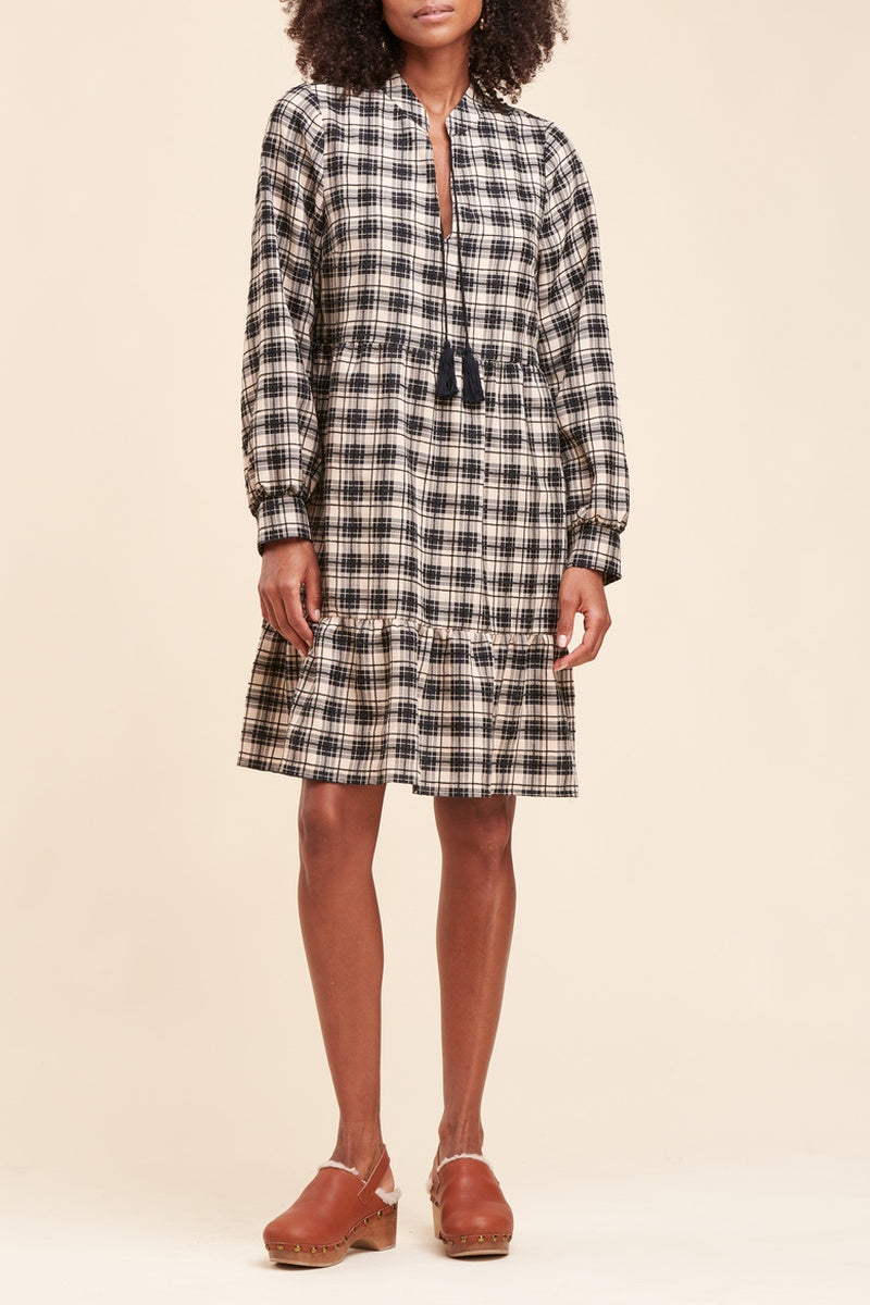 La Fée Maraboutée - Rasmus Black Straight Dress