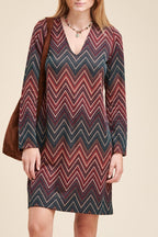 La Fée Maraboutée - Robe Droite Robia Bordeaux