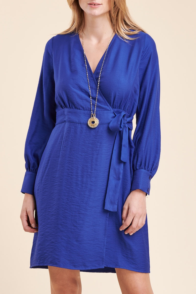 La Fée Maraboutée - Roka Indigo Wrap Dress