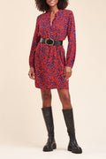 La Fée Maraboutée - Ruwen Red Straight Dress