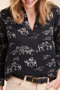La Fée Maraboutée - Pazare Black Blouse