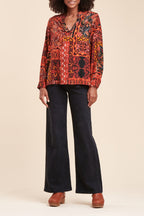 La Fée Maraboutée - Carmin Red Blouse