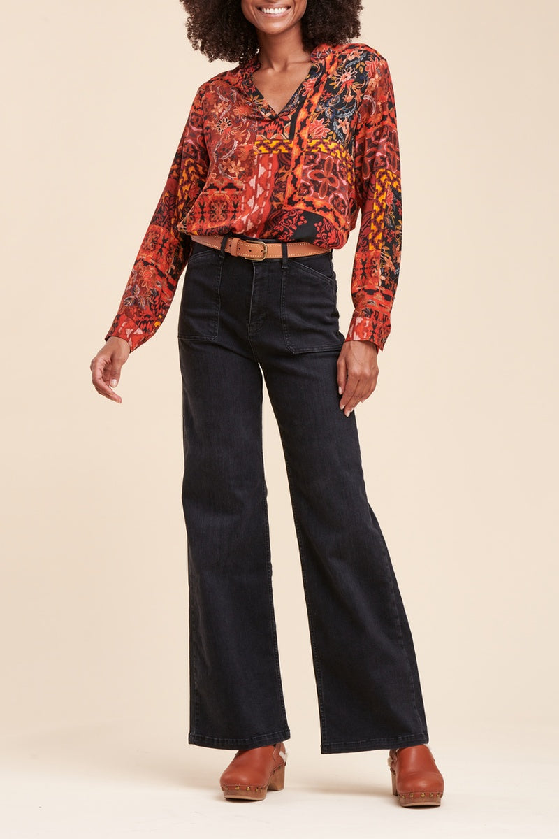 La Fée Maraboutée - Carmin Red Blouse