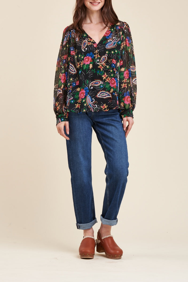 La Fée Maraboutée - Blouse Rodeo Noir