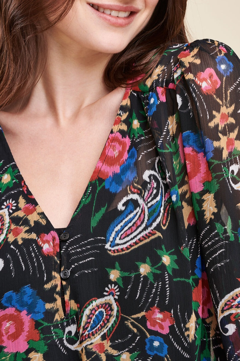 La Fée Maraboutée - Blouse Rodeo Noir