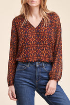 La Fée Maraboutée - Blouse Rofou Orange