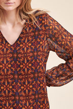 La Fée Maraboutée - Blouse Rofou Orange