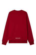Sweet Pants - Wide Crew Sweatshirt Red - Mixed