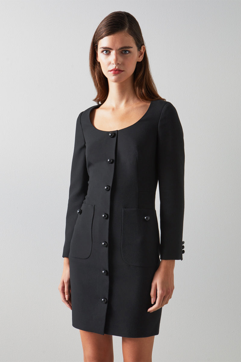 Robe Chemise Keeler - Noir