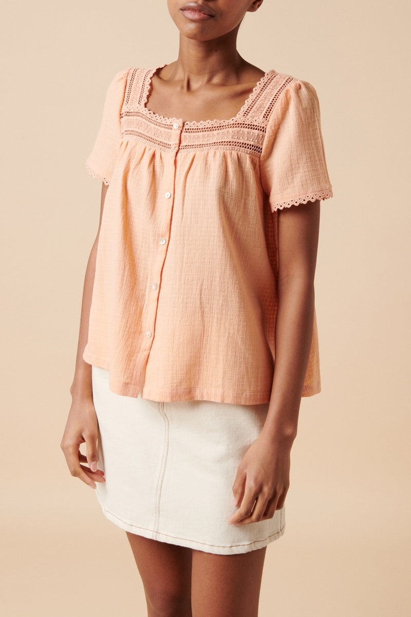 Blouse - Salmon
