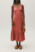 Vestido C&T - Roya - Terracota