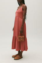 Vestido C&T - Roya - Terracota